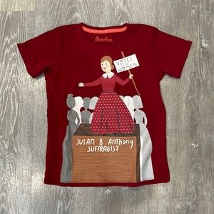 Piccolina Susan B Anthony t-shirt size 8